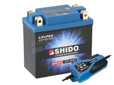 KEEWAY RKV 125  2016-2019 Shido Lithium Battery & Charger