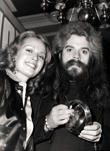 Roy wood with model rose - wood,