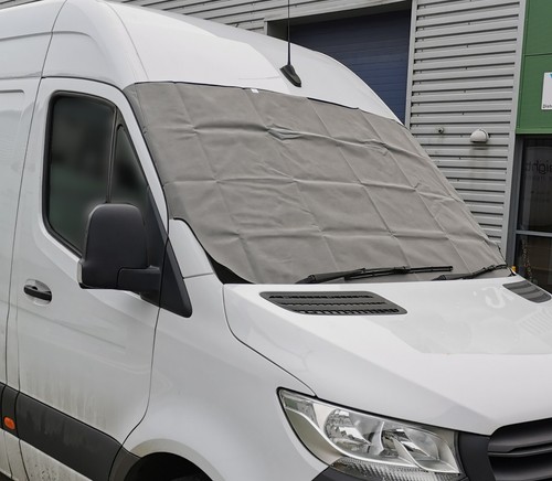 Winter snow and ice van - snow,