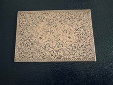 Antique  Henry M Wilson Engraving / Etching Copper Printing Plate