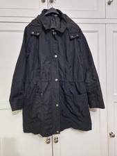 BM Black Zip Up Coat Jacket