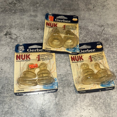 Packs 2 gerber nuk - gerber,