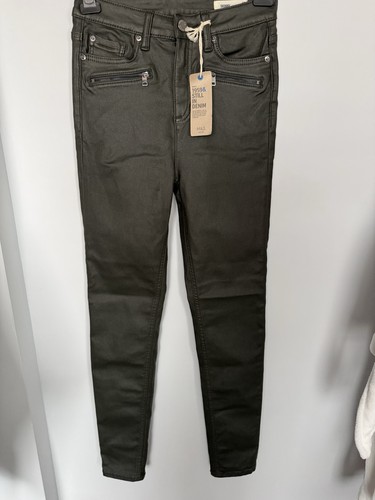 Faux leather skinny - faux,