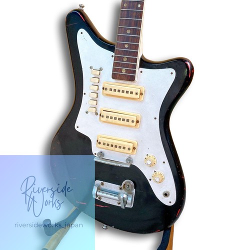 Teisco bizarre guitar - bizarre, 1960s