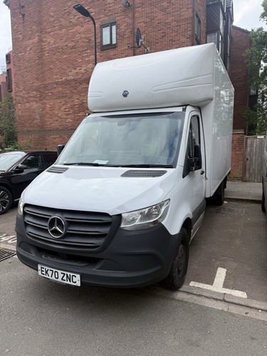 Mercedes benz luton van - mercedes-benz, van.