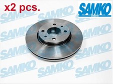 X2 PCS FRONT BRAKE DISC SET