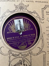 HRH The Prince Of Wales Speech