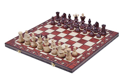 Large folding chess board and