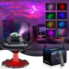 UFO Projector with Cloud and Green Laser Star Modes
