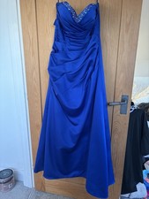 Royal Blue Strapless