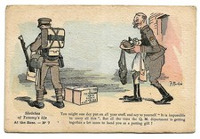 Postcard WW1 Sketches of