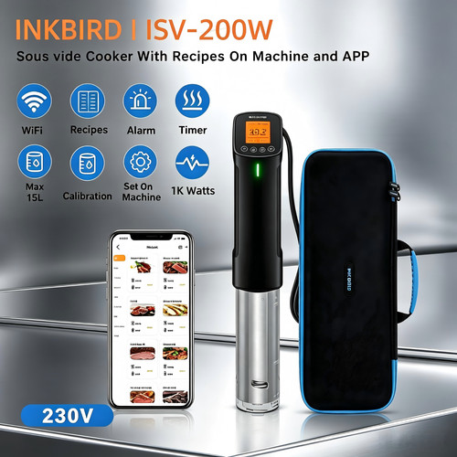 Inkbird wifi sous vide - inkbird, cooker