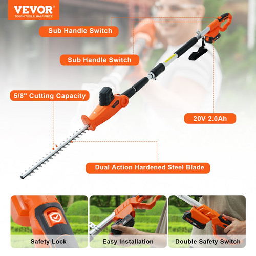20v cordless hedge - hedge, trimmer