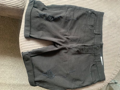 Mens black primark distressed - mens,