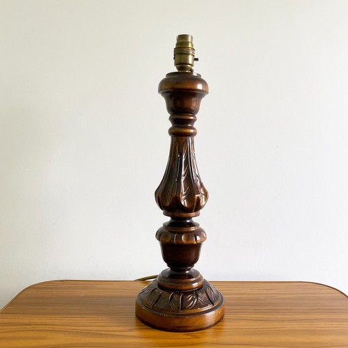 Vintage impressive carved wood - carved,
