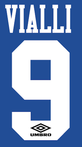 Chelsea vialli nameset shirt - chelsea,