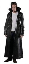 Mens Matrix Style Trench Coat