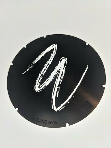 Brush off steel gobo - brush,
