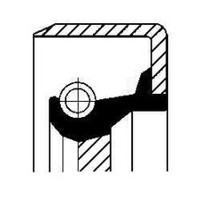 CORTECO 12011455B Shaft Seal, countershaft for ,ALFA ROMEO,BMW,CITROËN,DAF,FIAT