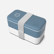 Monbento Original BENTO Lunch Box in Denim Blue - BRAND NEW GIFT