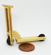 Dolls House Wooden Scooter