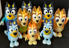 Bluey Action Figure Bundle Of