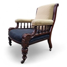 Victorian mahogany fireside