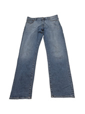 Superdry Jeans Blue Workers Denim Men's Straight W34 L32 (Hems cut back)