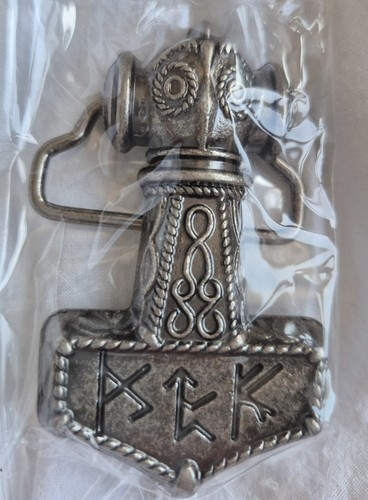 Thor hammer belt buckle - thor,