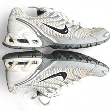 Nike Air Max Torch 4 - White and Grey Airmaxes - Size Mens 9.5 - TNs Style Shoes