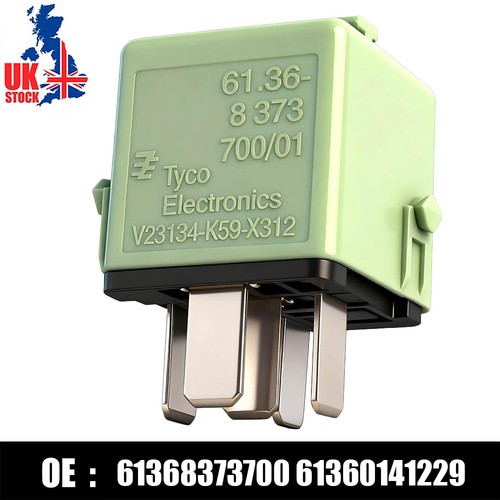 White green relay pin - relay, 5-pin