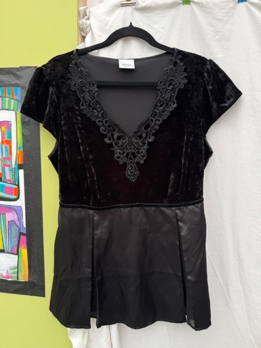 Vintage next black velvet - next,