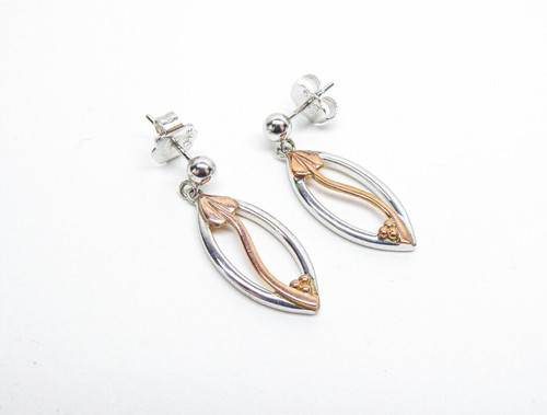 Clogau gold silver rose - silver,