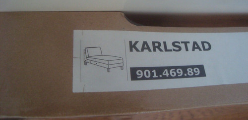 Ikea karlstad chaise cover for - ikea,