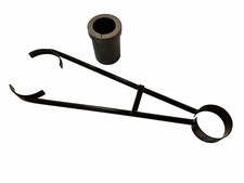 Foundry Crucible Flask Tongs