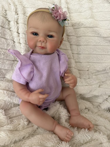 Reborn baby girl - doll, julietta