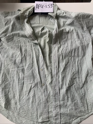 Green and white striped - green,