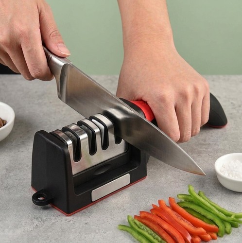Stage knife sharpener - stage,