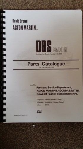 Aston martin dbs saloon parts - saloon,