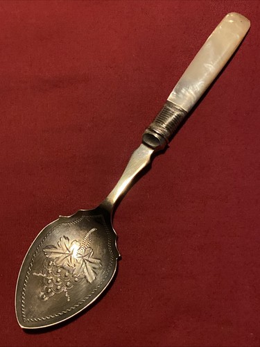 Antique silver plate mother - antique, &