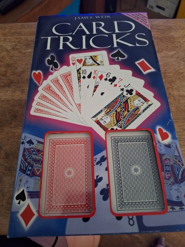 Vintage card tricks set - card,
