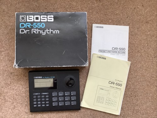 Boss 550 rhythm drum - dr,