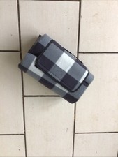 Picnic Blanket Grey Check