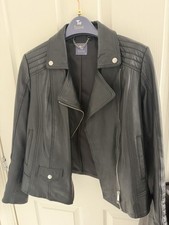 Tu Premium Leather Biker Size