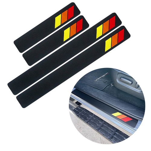 Tri color car - sticker, sill