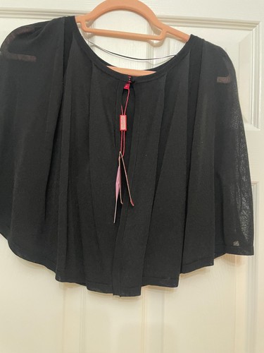 Monsoon black cape - top,, brand