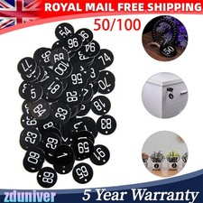1-50/100 Engraved Number Discs