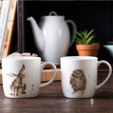 Wrendale Mug Countryside Nature, Bird, Animal & Pet Mugs by Royal Worcester