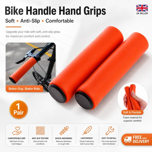 Soft bike handlebar handle - bike,