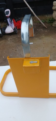 Heavy duty wheel clamp - heavy,